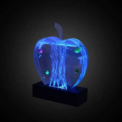 color changing led aquarium apple shape christmas lights christmas decoration supplies