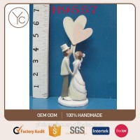 New Wedding Design High Quality Engagement Party Wedding Cake Topper