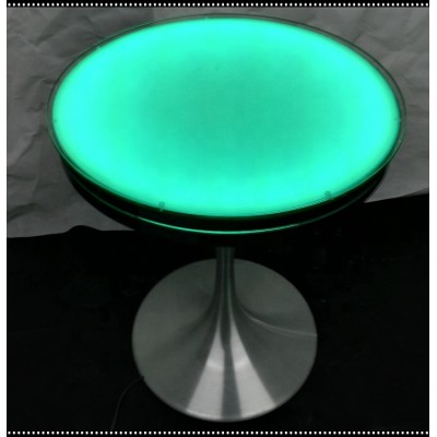 indoor colour changing remote controller glowing led coffee cocktail table