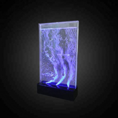 led acrylic aquarium water bubble wall mini bubble wall